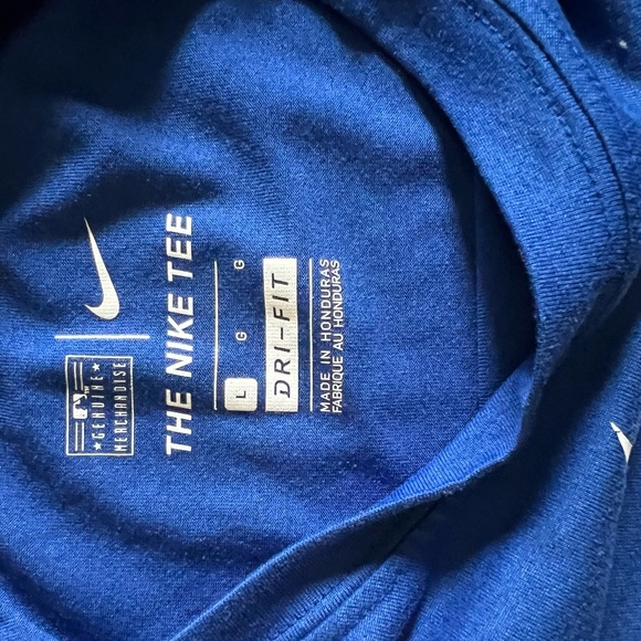 Men's Los Angeles Dodgers Nike Royal T-Shirt - Picture 3 of 4